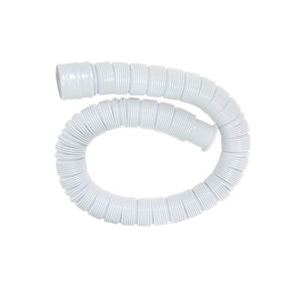 ท่อน้ำทิ้งอ่างล้างหน้าท่อย่น DONMARK CDB 180 ซม. สีขาวFLEXIBLE WASTE PIPE FOR WASHBASIN DONMARK CDB 180CM WHITE