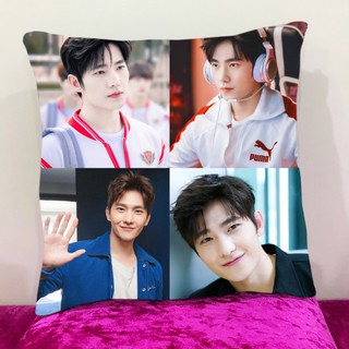 หมอนอิง สั่งทำ ใส่ได้4รูป หมอนอิงขนนุ่ม หมอนอิงโซฟา หมอนอิงในรถ หมอนอิงหลัง Cushions หยางหยาง Yang Yang You Are My Glory