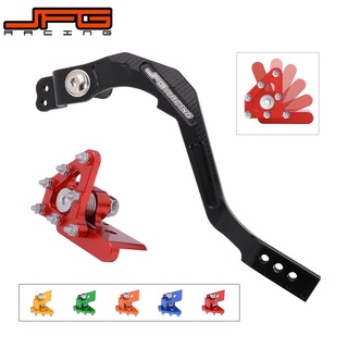 JFG Racing Rear Foot Brake Lever Pedal Red CNC for CRF250X 2004-2017 CRF450X 2004-2019 CRF300L 2021 CRF300L RALLY 2021