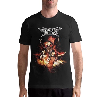 เสื้อยืดผ้าฝ้ายพิมพ์ลายขายดี Lmxool Babymetal เสื้อเชิ้ตผู้ชาย คลาสสิก นุ่ม คอกลม ผ้าฝ้าย เสื้อเชิ้ต