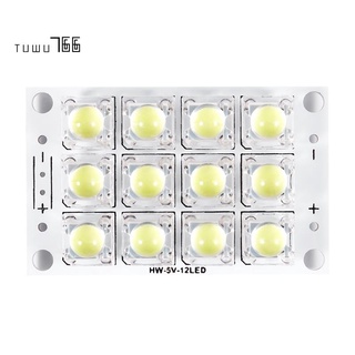 New DC 3V 5V 12 LED Super Bright White Piranha LED Circuit Board LED Lights Light Yacht