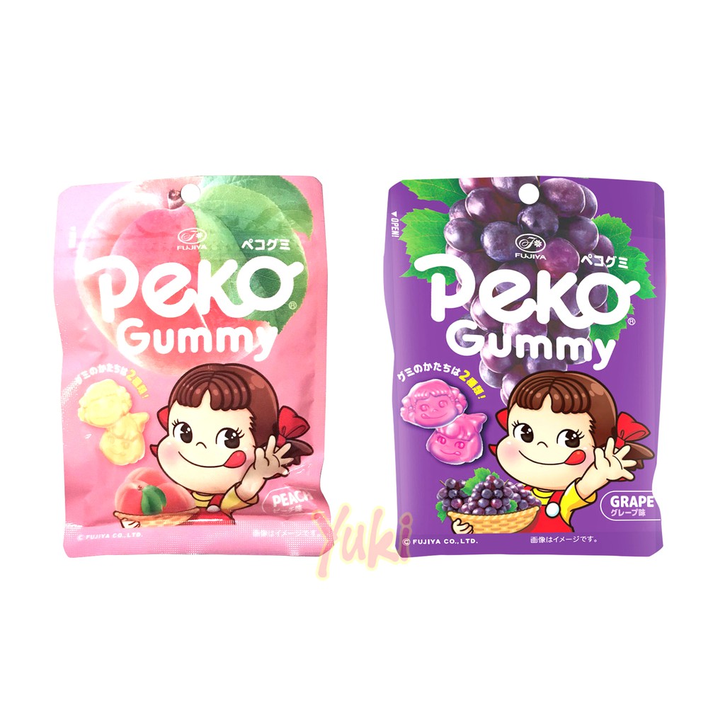 Fujiya Peko gummy jelly  ขนาด 50g