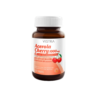 VISTRA Acerola Cherry 1000 mg. (20 Tablets)