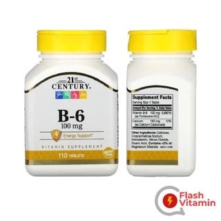 [พร้อมส่ง ] 21st Century , วิตามินบีรวม B-Complex,B-1, B-6, B-12, B-50 Complex , B-100 Complex, Stress B