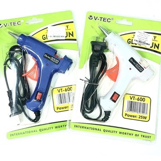 V-TEC ปืนยิงกาวแท่งเล็ก Glue Gun 25w รุ่นVT-600