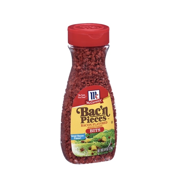 เบคอนกรอบ นำเข้าจากอเมริกา ขนาด 124 กรัม McCormick Bac'n Pieces Bacon Flavored Bits 124g