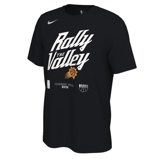 เสื้อยืด พิมพ์ลาย Phoenix SUNS PREMIUM Basketball Playoffs Mantra Black - RALLY THE VALLEY 2021