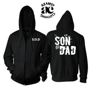 Son OF DAD SOD YOUTUBERS เสื้อแจ็กเก็ต มีฮู้ด มีซิป ~Azam17