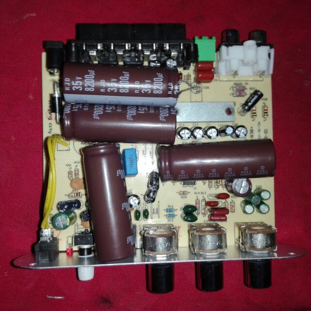 แอมป์จิ๋วlp-838 โมใส่ปรีแรงๆใส่ คาปาซิเตอร์ 35v 8200uf 4ตัว แถมอแดปเตอร์ 12v 5a