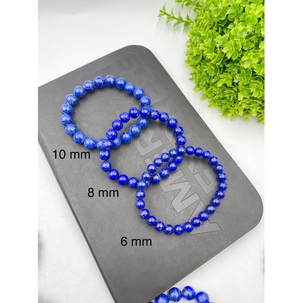 AAA Quality Natural Lapis Lazuli Beads Bracelets / Royal Lapis lazuli / Afghanistan Lapis lazuli in 6 mm 8 mm 10 mm