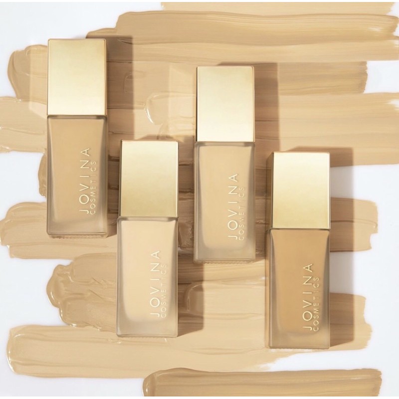 (ของแท้)รองพื้น jovina เบอร์01 ขนาด30ml