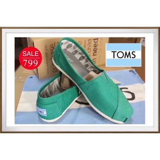 Toms earthwise green canvas