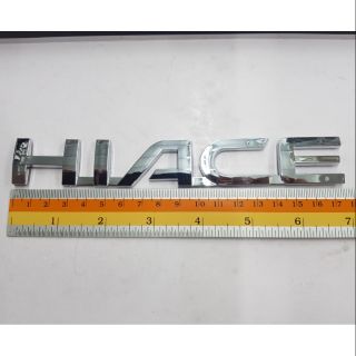 Logo Hiace ของรถ toyota