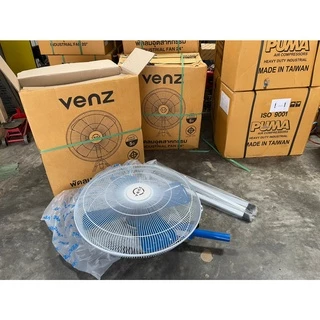พัดลม โรงงาน พัดลมสามขา พัดลมขนาดใหญ่ VENZ 20 24 นิ้ว รับประกัน 5 ปี F1A ปรับระดับความแรงได้ มีสีเทา สีดำ 🩶🖤