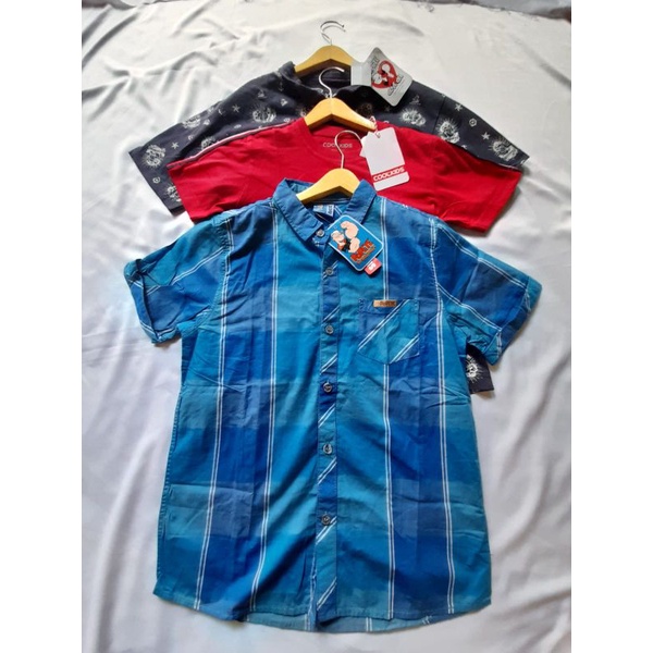 Coolkids & POPPEYE เสื้อเชิ้ต สําหรับเด็กผู้ชาย