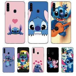 Samsung Galaxy A10S A20S A20E A30S A50S A70S Soft TPU Silicone Phone Case Cover ตะเข็บ