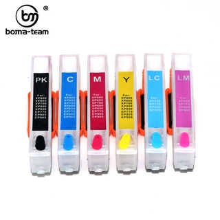 T2431 T2771 IC70 IC80 Refillable ink cartridges For Epson XP-55 750 760 850 860 950 960 970 EP-706 805 806 905 906 70711