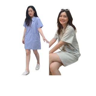 โปรโมชั่น : Dabby dress เดรสสั้น