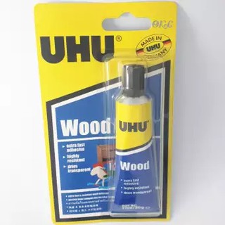 กาวติดไม้แห้งเร็วพิเศษ UHU 27ml/30g