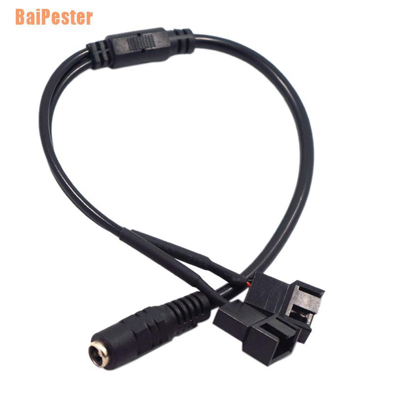 Baipester (~) 5521 ถึง 4Pin Pwm 4 Pin 2 Way Cooling Fan Adapter สําหรับ Pc Router Power Adapter Cable