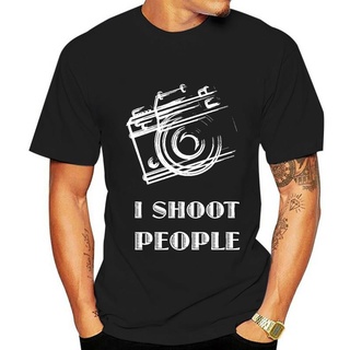 เสื้อผ้าผชเสื้อยืด พิมพ์ลาย I Shoot Peoples Cameraman สําหรับถ่ายภาพS-5XL