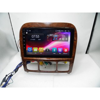 จอ Android W220 SClass 9นิ้ว TS10 2CPU 8CORE RAM/ROM 8+128/4+64/4+32 V10 DSP 4G WIFI5G CARPLAY/ T3 4CORE 2+16