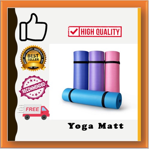 BEKAM 100% DURABILITY สบาย Yoga Matt / ออกกําลังกาย Yoga Matt ACUPUNTURE