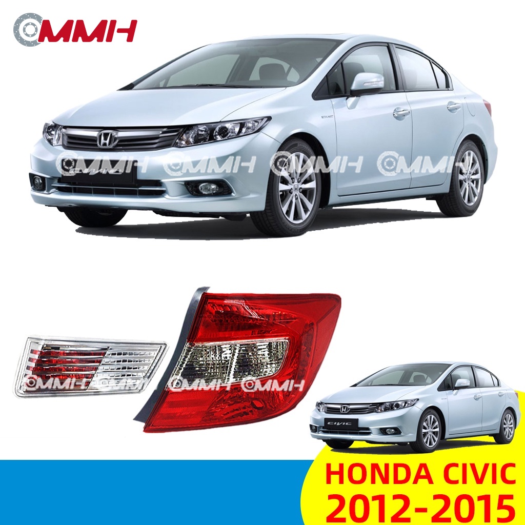Honda CIVIC TRO FB FB1 FB2 FB3(2012-2013) เสื้อ​ไฟท้าย ไฟท้าย​แต่ง ไฟไฟเบรค​ ไฟเลี้ยว Taillamp Taill