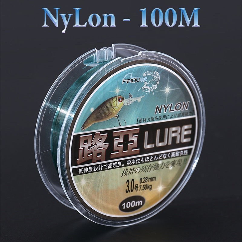 คันเบ็ด Nylon Lure สําหรับโหลดปลาได้ดี ใช้เป็นรอกและคันเบ็ดสําหรับการตกปลา DC7