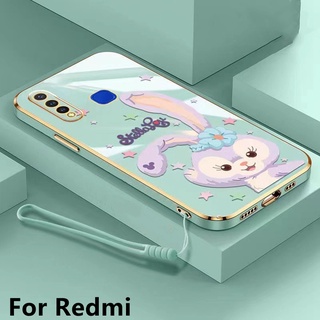 เคส Redmi Note 10 Note 10S Note 11 Note 11S Note 9S Note 9 Pro Note 11 Pro Redmi 8 8A Redmi 10 Mi 11T 11T Pro Mi 10T 10T Pro การ์ตูน Electroplated เคสโทรศัพท์ Soft Case