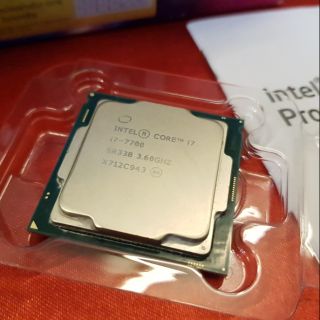 CPU i7 7700 พร้อมใช้งาน