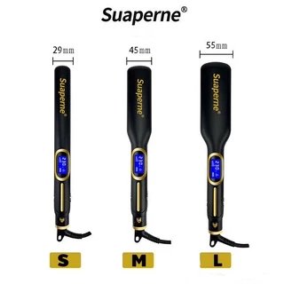 suaperne N202 เครื่องหนีบผม ไทเทเนี่ยม คุณภาพสูง อย่างดีมี 3ขนาดให้เลีอก(ส่งด่วนจากไทย)