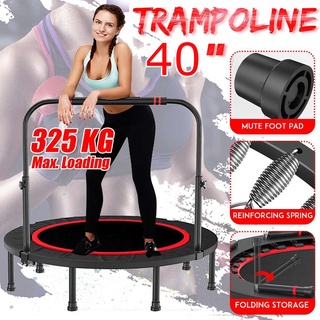 แทรมโพลีน Trampoline 40 นิ้ว แทมโพลีน สปริงบอร์ด กระโดด