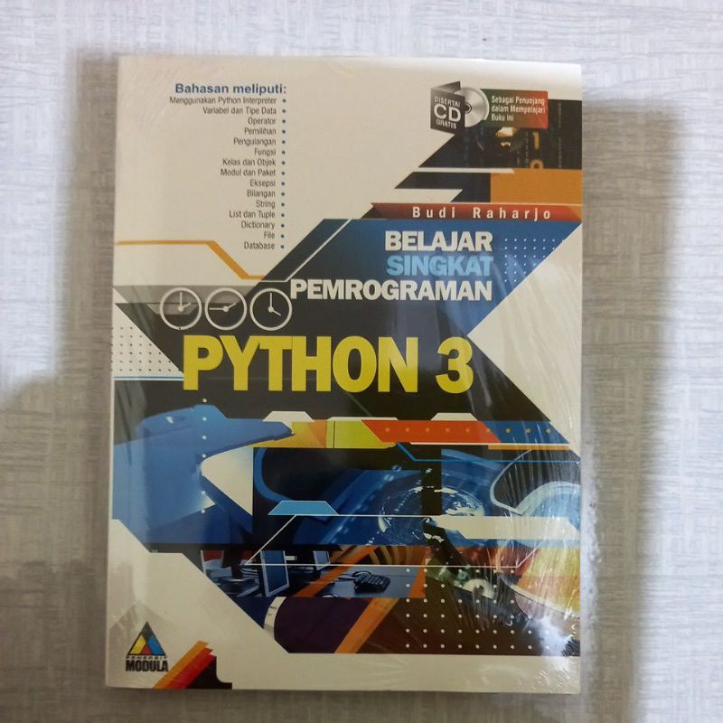 PYTHON 3 PROGRAMING หนังสือนอนนิ่งสั้น + ซีดี