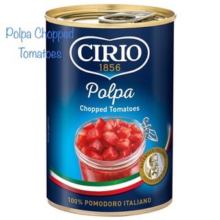 Cirio Polpa Chopped Tomatoes ซิริโอมะเขือเทศสับ 400 g