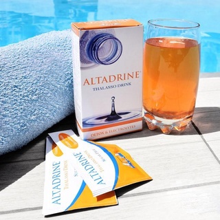 Altadrine Thalasso Drink อาหารเสริมแบบชงดื่มไอโซโทนิกสำหรับดูแลรูปร่าง ช่วยเร่งการเผาผลาญและส่งเสริมกระบวนการขจัดของเสีย