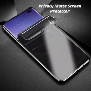 ไฮโดรเจลฟิล์มแบบด้านกันรอยนิ้วและกันมอง Privacy Matte Screen Protector #มีทุกรุ่น ทักแชทเลือกรุ่นแล้วกดสั่งได้เลยค่ะ