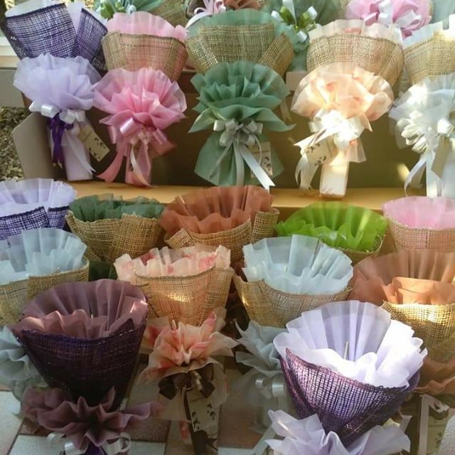 ช่อเปล่าสไตล์วินเทจ แบบยอดฮิต ใส่อะไรก็สวย  มีให้เลือกหลายสี