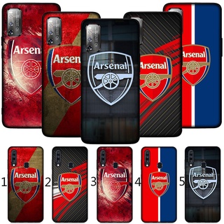 เคสซิลิโคนนิ่ม ลายสโมสรฟุตบอล Arsenal 19HE สําหรับ Samsung Galaxy S22 Plus Note 20 Ultra 10 9 8 Plus Lite