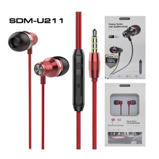 หูฟัง SDM-U211 Red / White / Black SENDEM