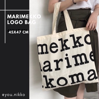  Marimekko logo tote black