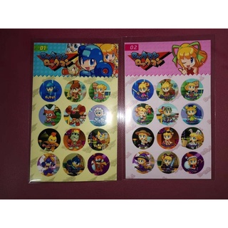 Rockman Stickers สติ๊กเกอร์ร็อคแมน PSP พร้อมส่ง