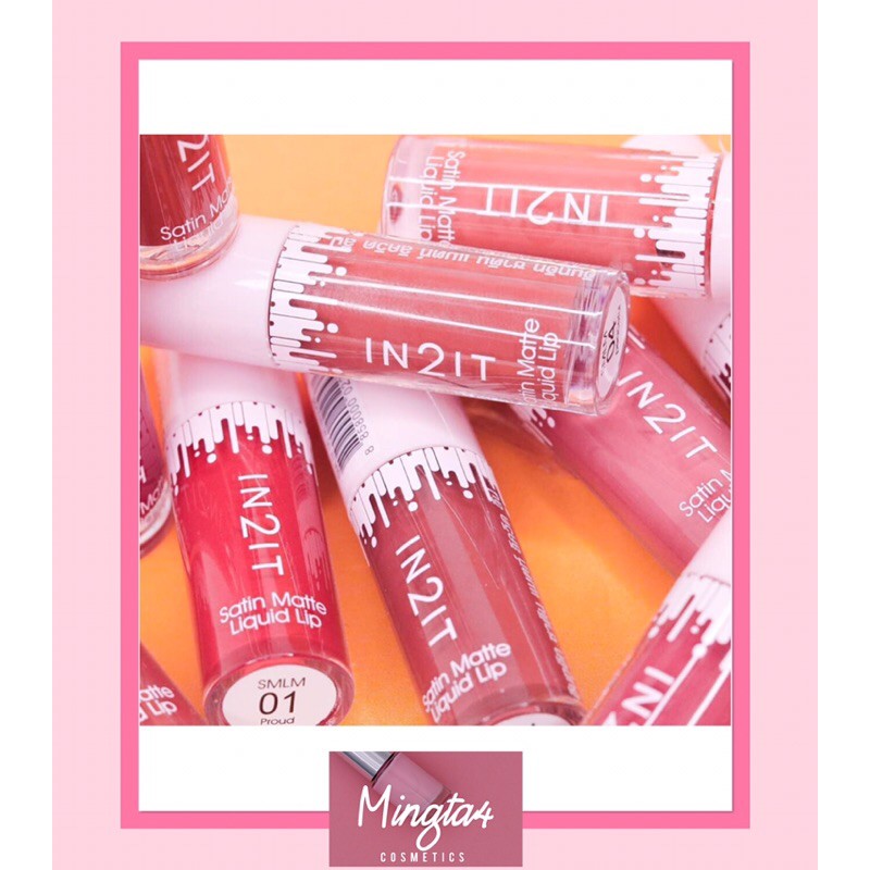 IN2IT - mini Liquid Matte ติดทนนาน(VMM) 1.6 กรัม