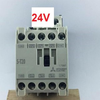 แม็คเนติกมิตซูบิชิ แมคเนติก Magnetic Contactor 24V ST-20 MITSUBISHI 1ตัว