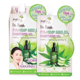 (ยกกล่อง/6ซอง) Nami Im Fresh Hya Brightening Gel 30g นามิ แอม เฟรช ไฮยา ไบรเทนนิ่ง เจล