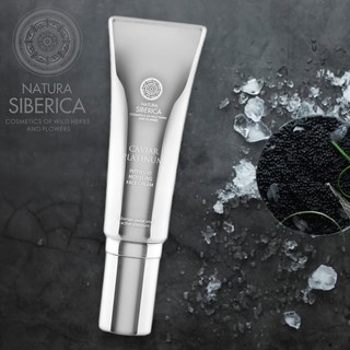 ครีมบำรุงผิว คาเวียร์ผสมทองคำขาว สูตรกลางวัน Natura Siberica Caviar Platinum Intensive Modeling Day Face Cream #3
