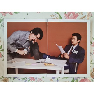 [พร้อมส่ง] หน้ามินิโบรชัวร์ เซฮุน ชานยอล Sehun Chanyeol EXO 2021 Seasons Greetings Mini Brochure