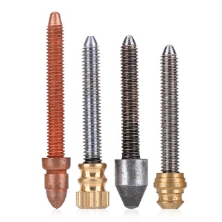 Master Sculptor 4Pcs/set Metal Contact Screws Tattoo Machine Front Binding Post Parts Accessories