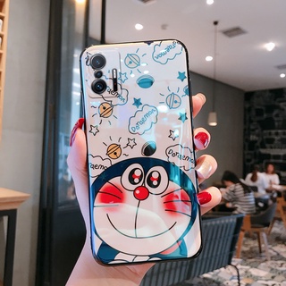 เคสโทรศัพท์มือถือลายการ์ตูนโดราเอมอนน่ารักสําหรับ Xiaomi Mi 11T Pro 5G Mi 11 Lite 5G NE Mi 11T5G