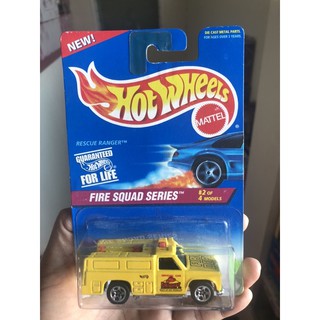 รถเหล็ก ฮอทวีล งานเก่า Hot wheels rescue ranger fire squad series